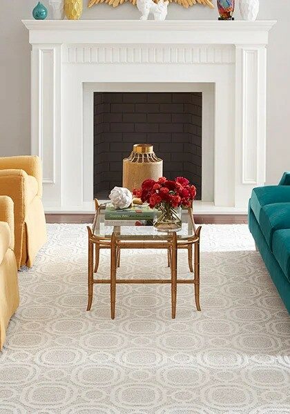 Living room carpet flooring | Henson's Greater Tennessee Flooring